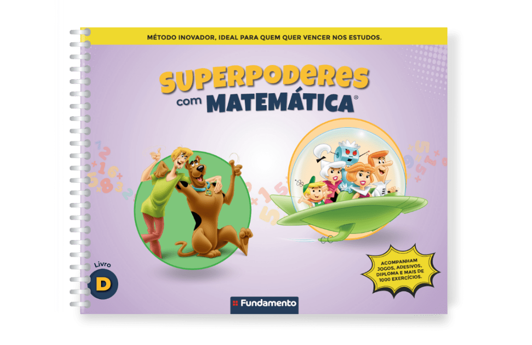 Superpoderes com Matematica D (4º e 5º Ano Fundamental) - Editora Fundamento livro_infantil