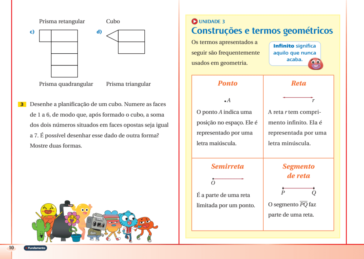 Superpoderes com Matemática E (Geometria) - Editora Fundamento livro_infantil