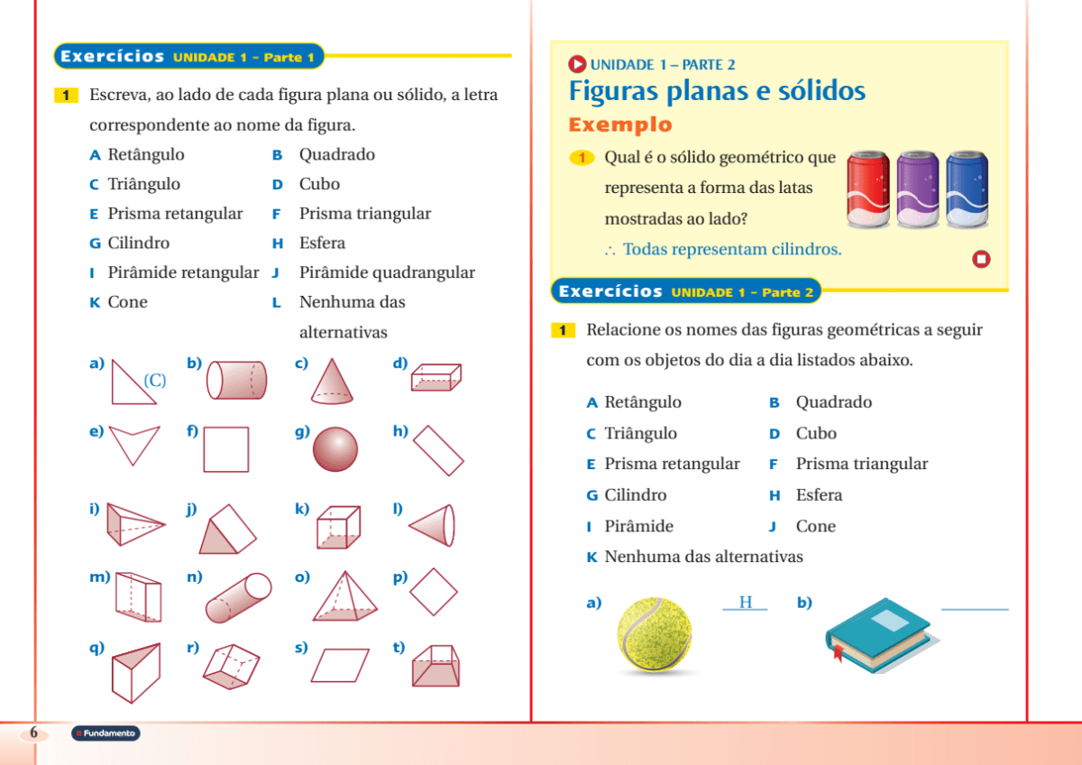 Superpoderes com Matemática E (Geometria) - Editora Fundamento livro_infantil