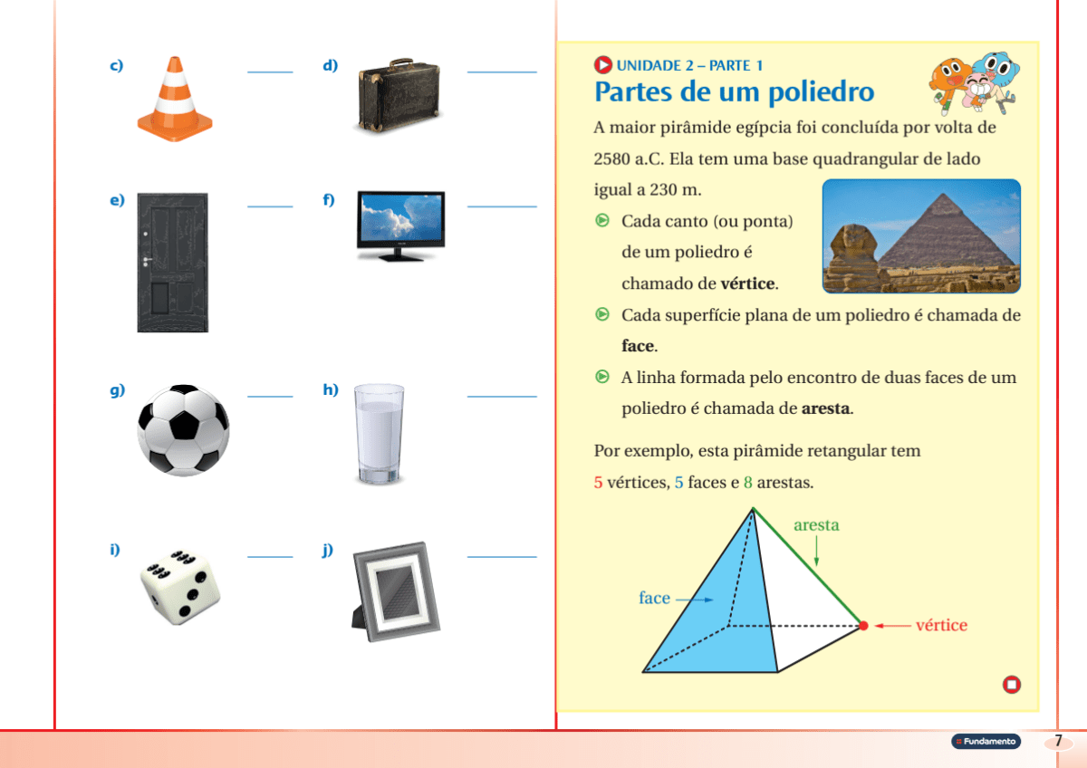 Superpoderes com Matemática E (Geometria) - Editora Fundamento livro_infantil