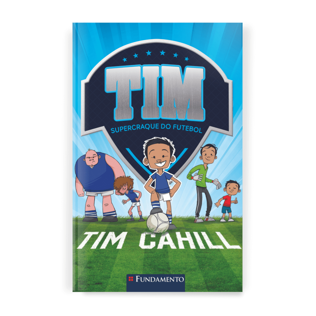 Tim 01 - Supercraque do Futebol - Editora Fundamento livro_infantil