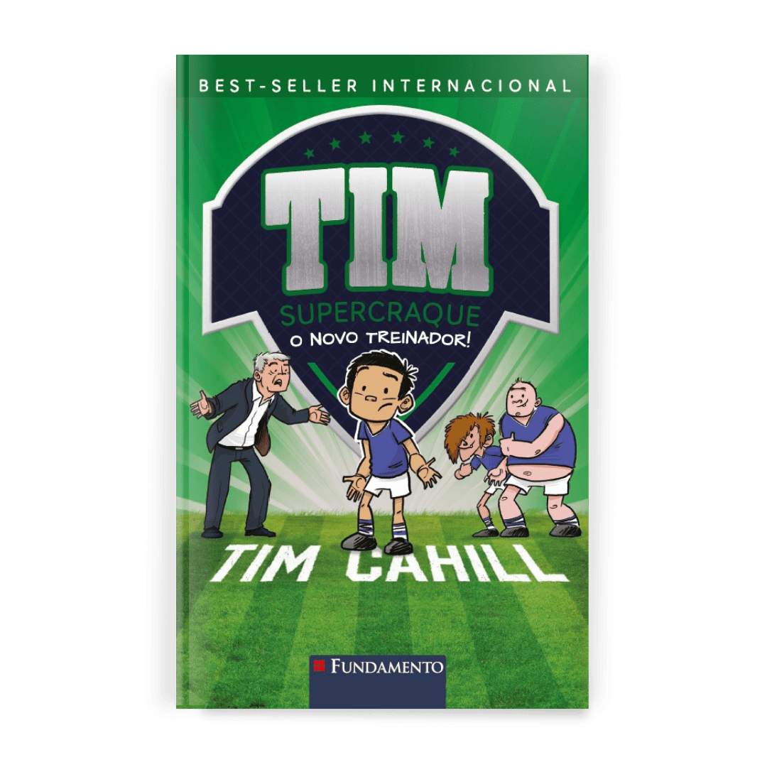 Tim Supercraque 10: o Novo Treinador - Editora Fundamento livro_infantil