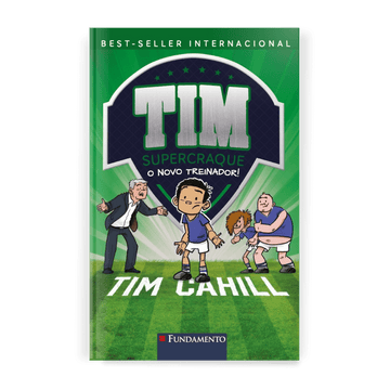 Tim Supercraque 10: o Novo Treinador - Editora Fundamento livro_infantil
