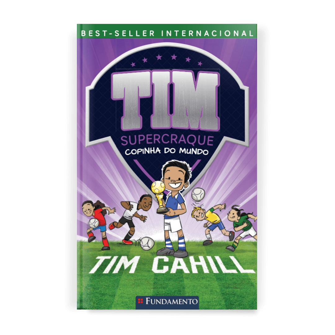 Tim Supercraque 4 - Copinha do Mundo - Editora Fundamento livro_infantil