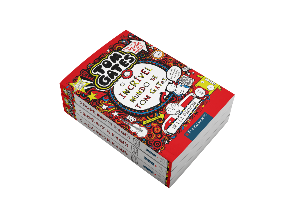 Tom Gates 1: O Incrível Mundo de Tom Gates - Editora Fundamento livro_infantil