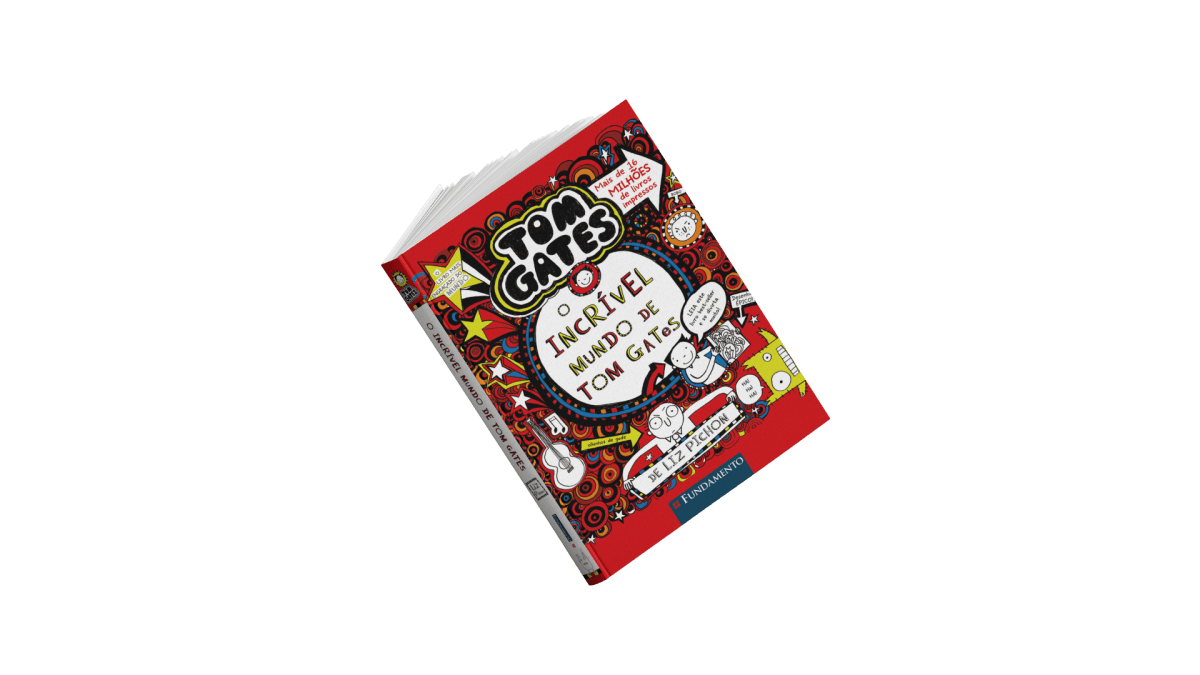 Tom Gates 1: O Incrível Mundo de Tom Gates - Editora Fundamento livro_infantil
