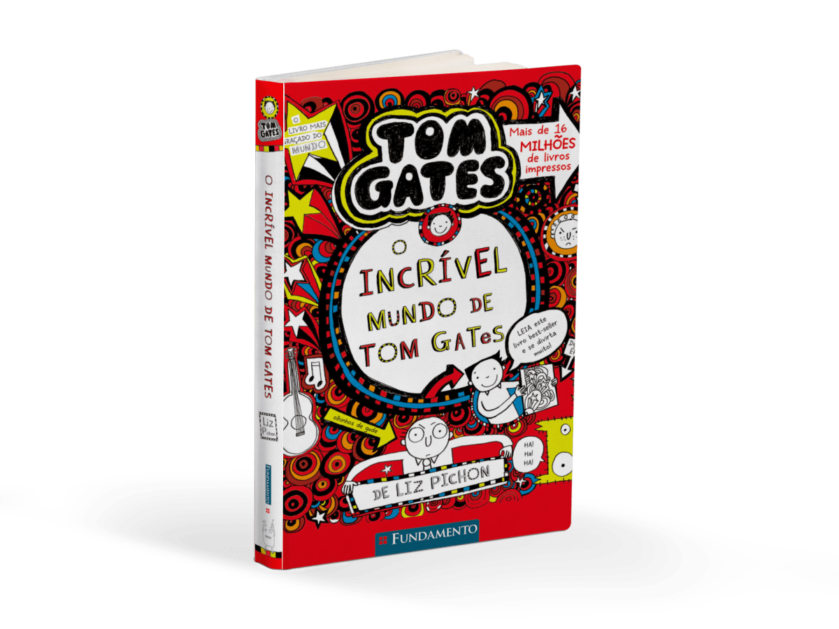 Tom Gates 1: O Incrível Mundo de Tom Gates - Editora Fundamento livro_infantil