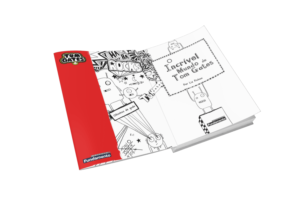 Tom Gates 1: O Incrível Mundo de Tom Gates - Editora Fundamento livro_infantil