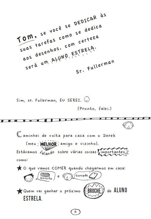 Tom Gates 6: Surpresas Incríveis (nem Tanto) - Editora Fundamento livro_infantil