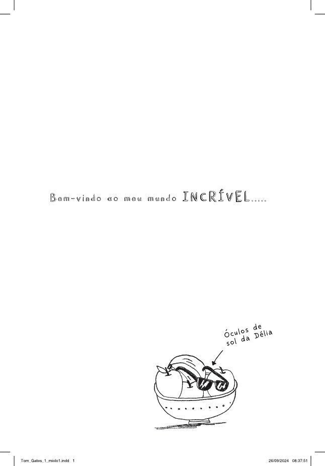 Tom Gates: o Incrível Mundo de Tom Gates - Editora Fundamento livro_infantil