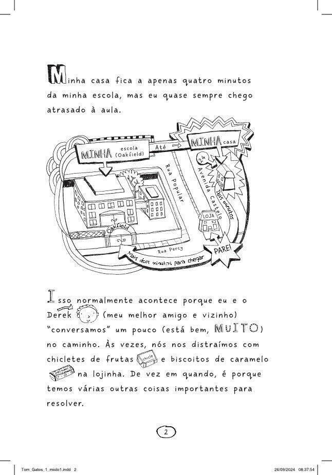 Tom Gates: o Incrível Mundo de Tom Gates - Editora Fundamento livro_infantil
