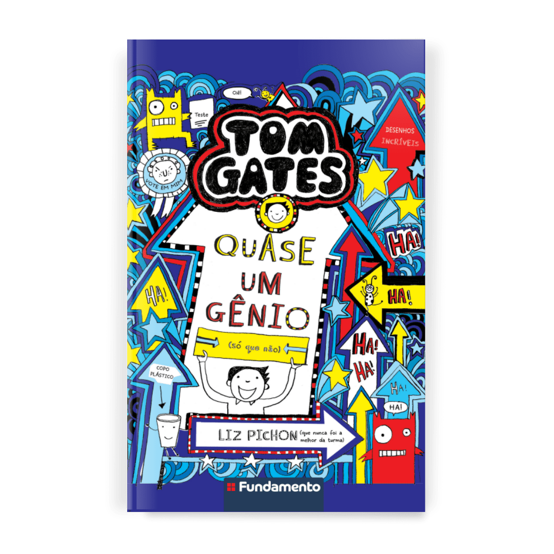 Tom Gates: Quase Um Gênio (só Que Não) - Editora Fundamento livro_infantil