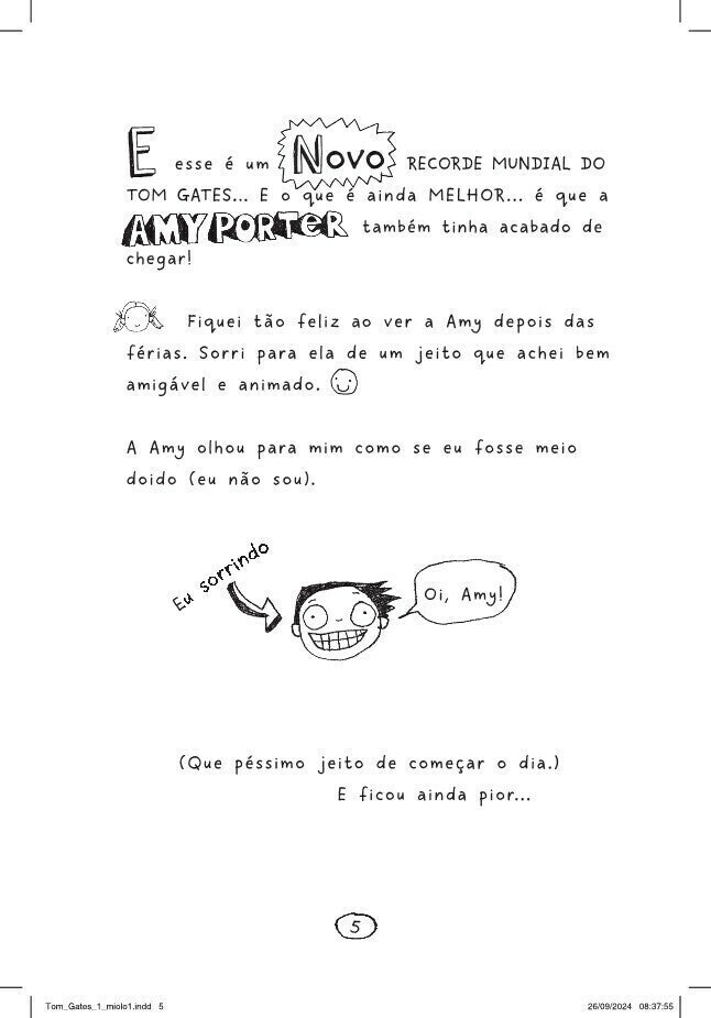 Kit Tom Gates - 2 Livros