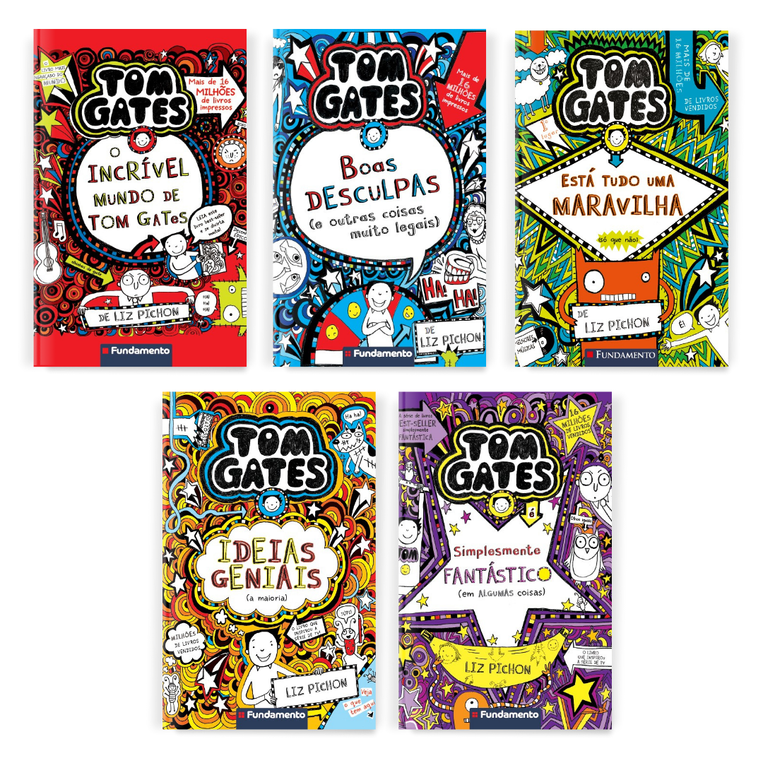Kit Tom Gates - 5 Livros