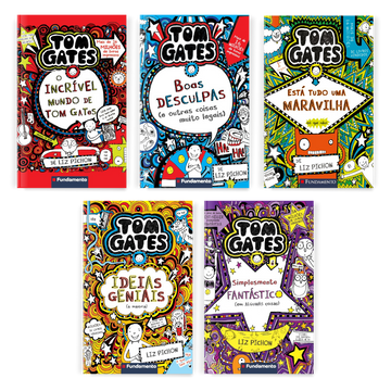 Kit Tom Gates - 5 Livros