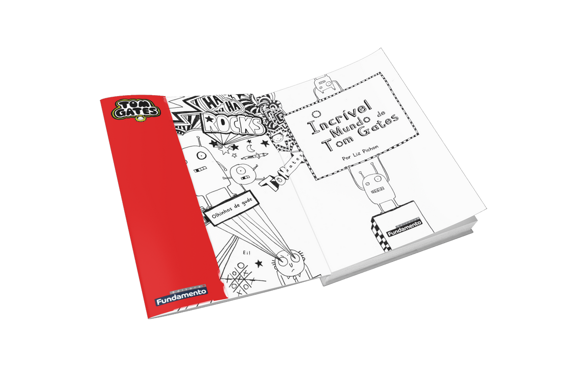 Tom Gates: o Incrível Mundo de Tom Gates - Editora Fundamento livro_infantil