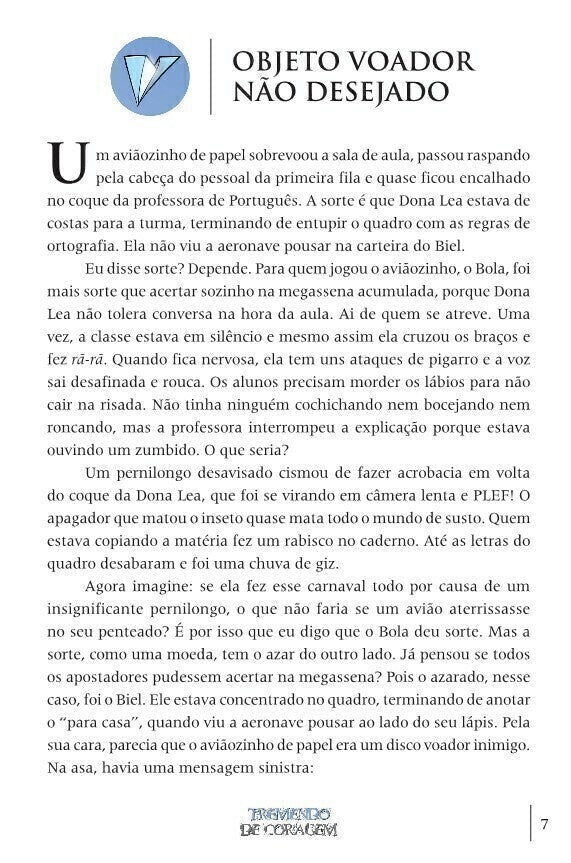 Tremendo de Coragem - Editora Fundamento livro_infantil