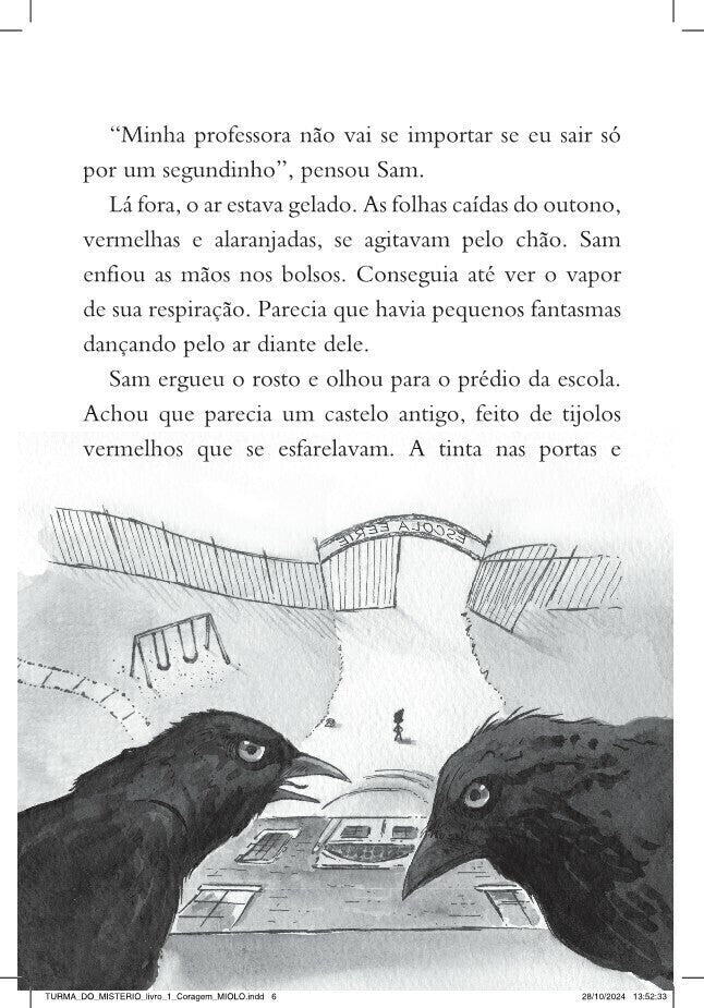 Turma do Mistério 1: Coragem! - Editora Fundamento livro_infantil