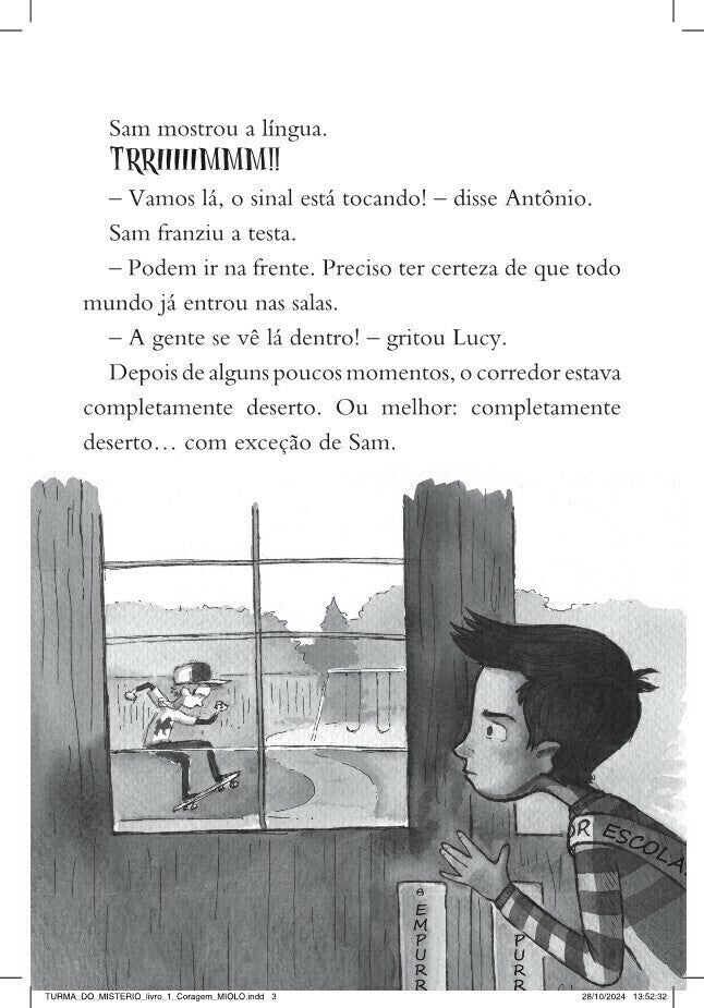 Turma do Mistério 1: Coragem! - Editora Fundamento livro_infantil