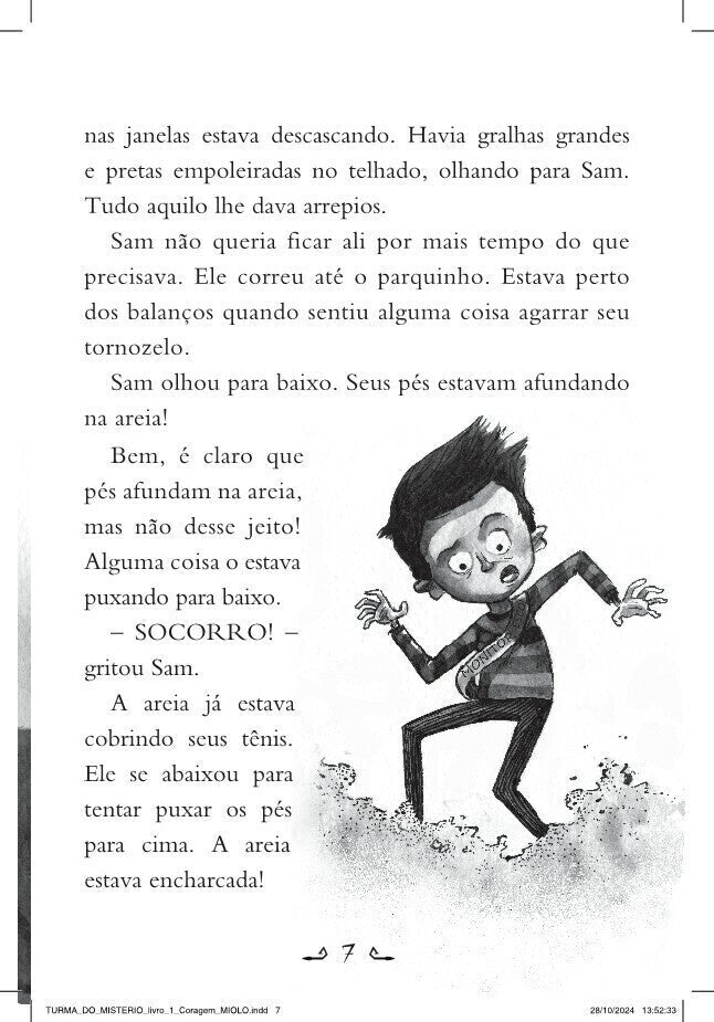 Turma do Mistério 1: Coragem! - Editora Fundamento livro_infantil