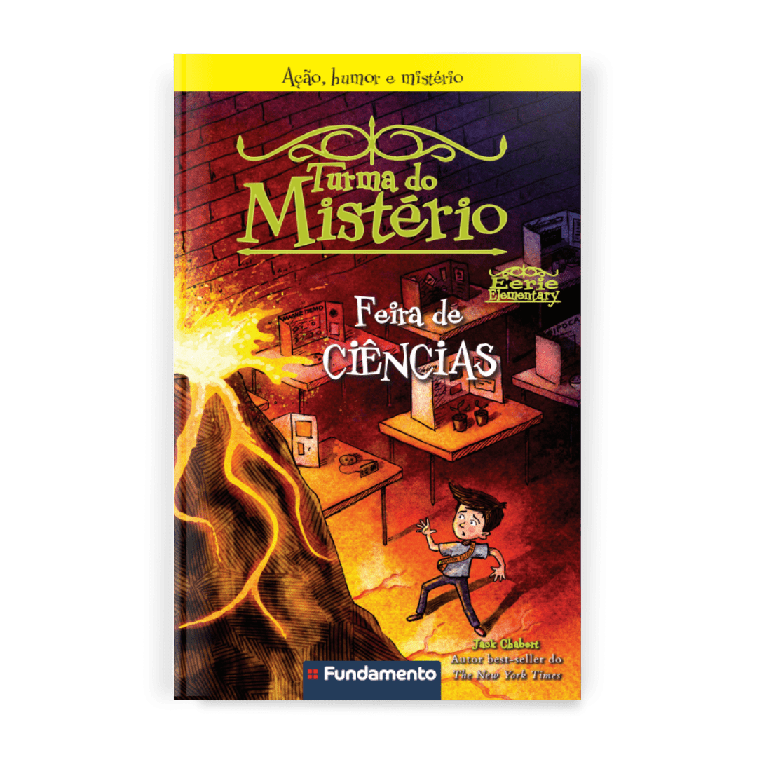 Turma do Mistério 4: Feira de Ciências - Editora Fundamento livro_infantil