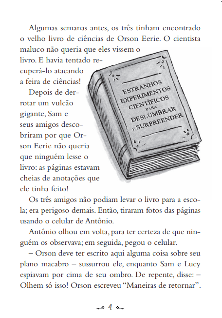 Turma do Mistério 5: a Escola Congelou - Editora Fundamento livro_infantil