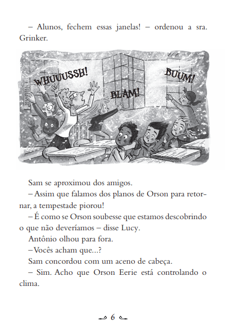 Turma do Mistério 5: a Escola Congelou - Editora Fundamento livro_infantil