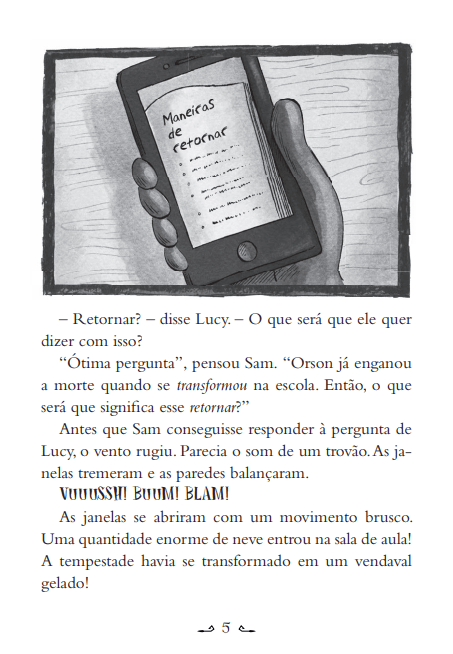 Turma do Mistério 5: a Escola Congelou - Editora Fundamento livro_infantil