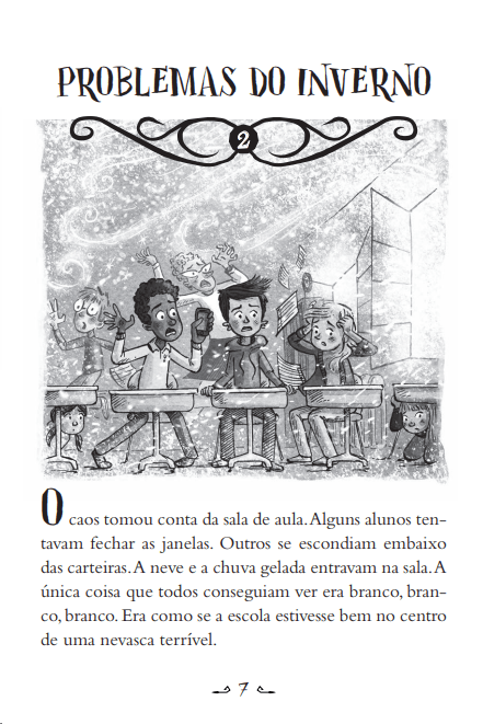 Turma do Mistério 5: a Escola Congelou - Editora Fundamento livro_infantil