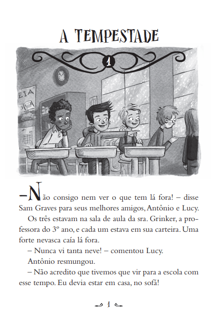 Turma do Mistério 5: a Escola Congelou - Editora Fundamento livro_infantil