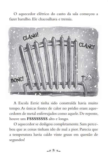 Turma do Mistério 5: a Escola Congelou - Editora Fundamento livro_infantil