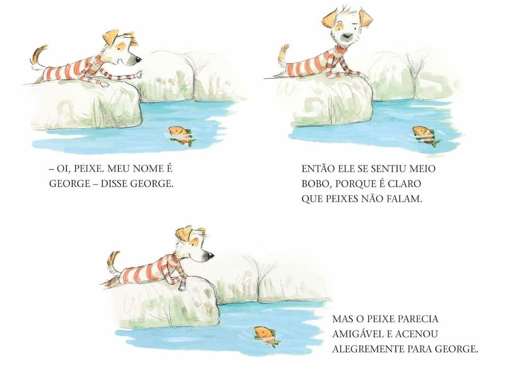 Um Amigo para George - Editora Fundamento livro_infantil