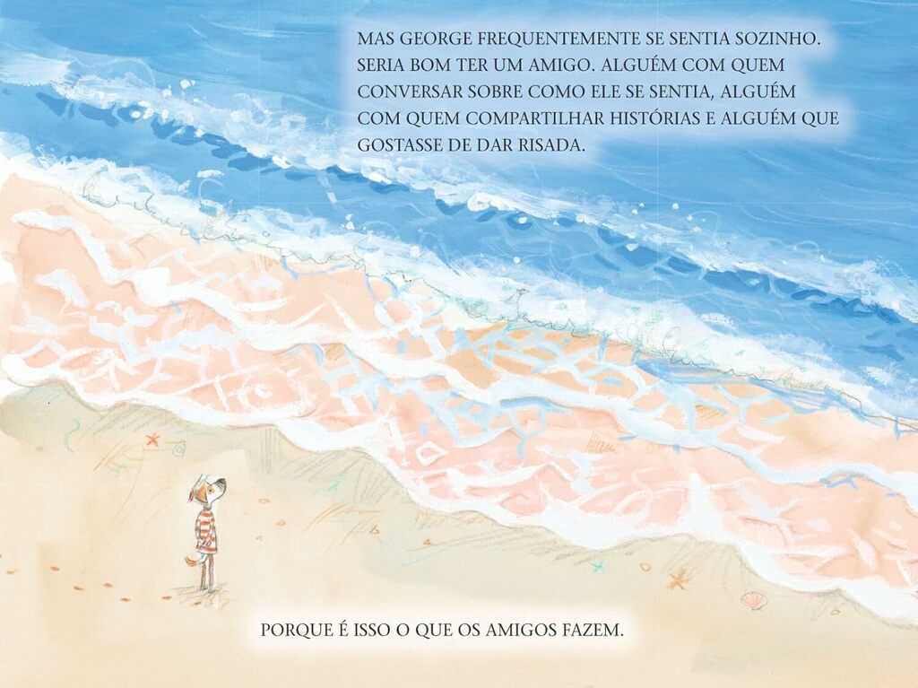 Um Amigo para George - Editora Fundamento livro_infantil