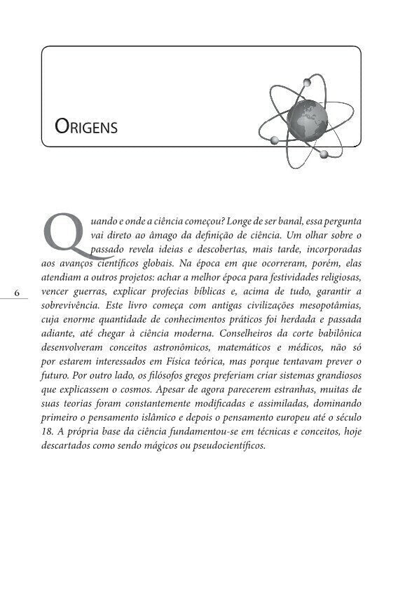 Uma Breve História da Ciência - Editora Fundamento livro_infantil