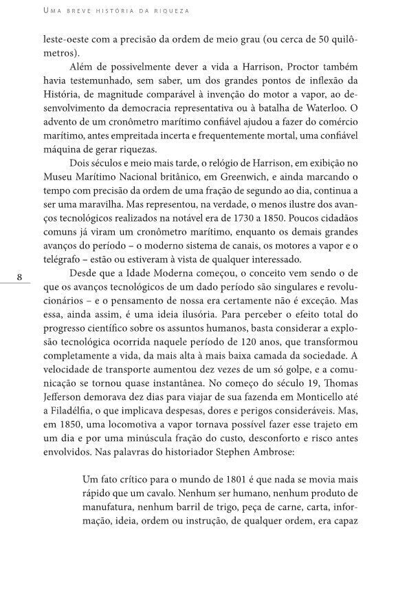 Uma Breve História da Riqueza - Editora Fundamento livro_infantil