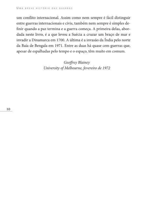 Uma Breve História das Guerras - Editora Fundamento livro_infantil
