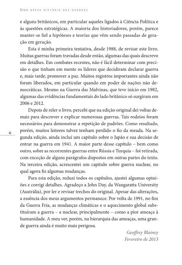 Uma Breve História das Guerras - Editora Fundamento livro_infantil