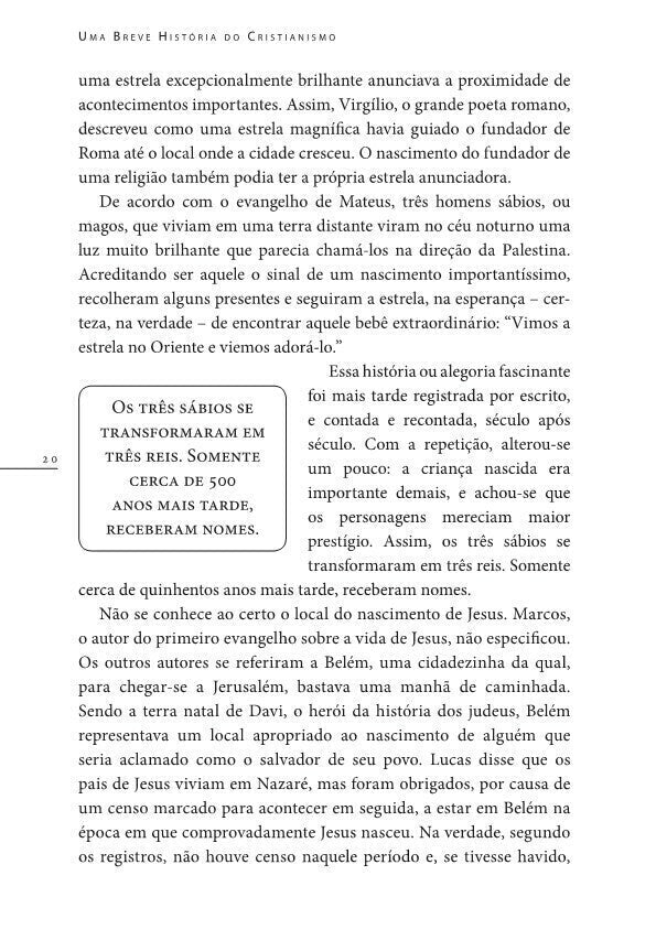 Uma Breve História do Cristianismo - Editora Fundamento livro_infantil