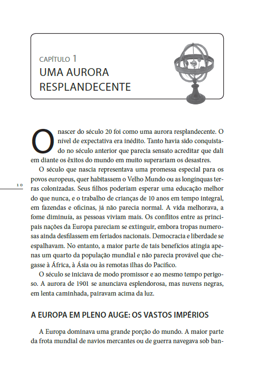 Uma Breve História do Século XX - Editora Fundamento livro_infantil