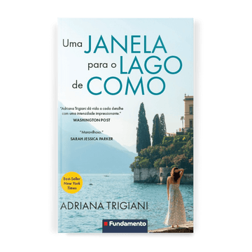 Uma Janela para o Lago de Como - Editora Fundamento livro_infantil