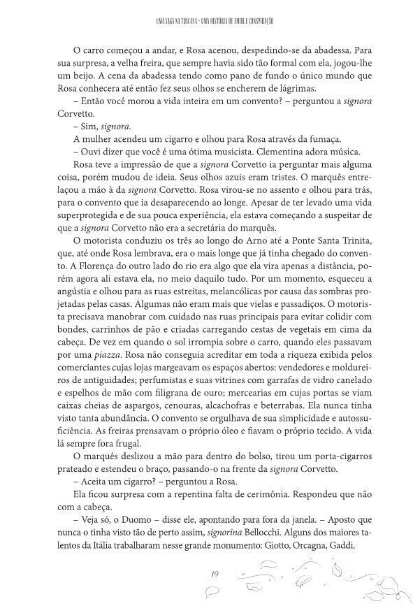 Uma Saga na Toscana - Uma História de Amor e Conspiração - Editora Fundamento livro_infantil