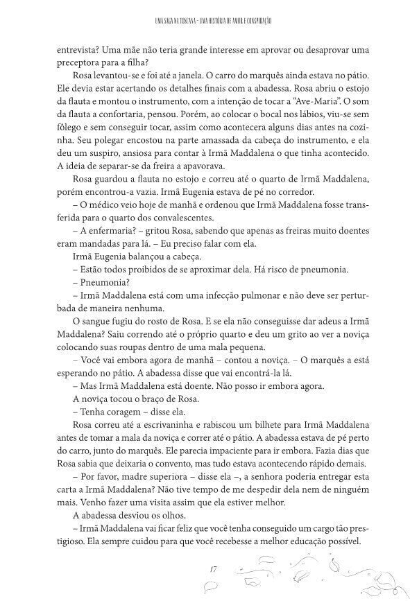 Uma Saga na Toscana - Uma História de Amor e Conspiração - Editora Fundamento livro_infantil