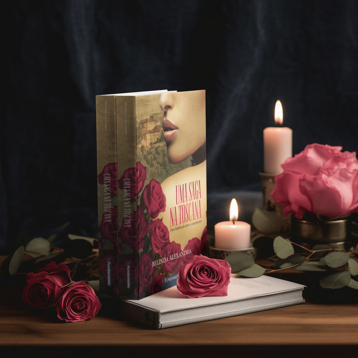 Uma Saga na Toscana - Uma História de Amor e Conspiração - Editora Fundamento livro_infantil