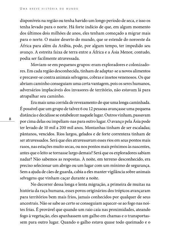 Kit Uma Breve História - 6 Livros