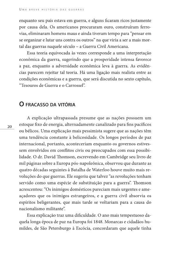 Uma Breve História das Guerras