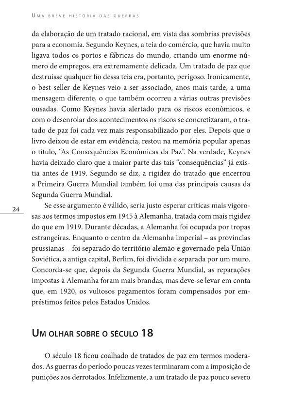 Uma Breve História das Guerras