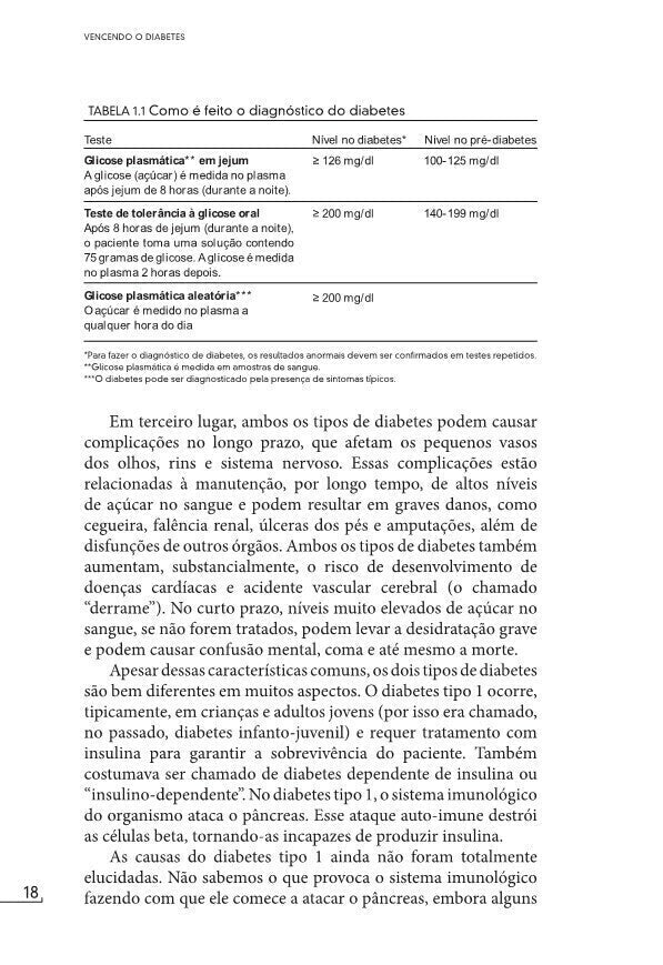 Vença o Diabetes - Editora Fundamento livro_infantil