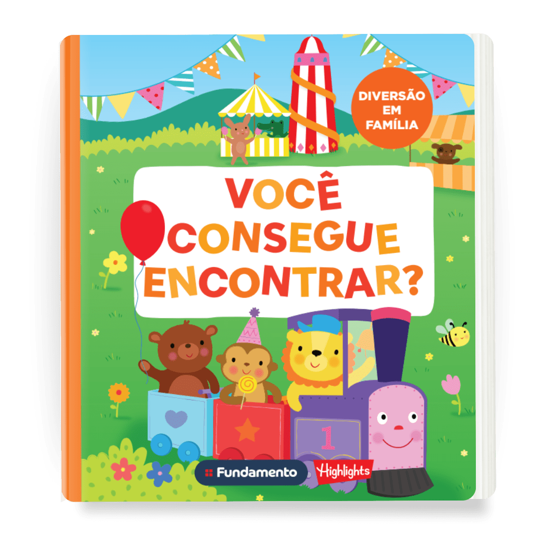 Você Consegue Encontrar? - Editora Fundamento livro_infantil