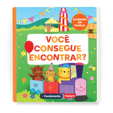 Você Consegue Encontrar? - Editora Fundamento livro_infantil