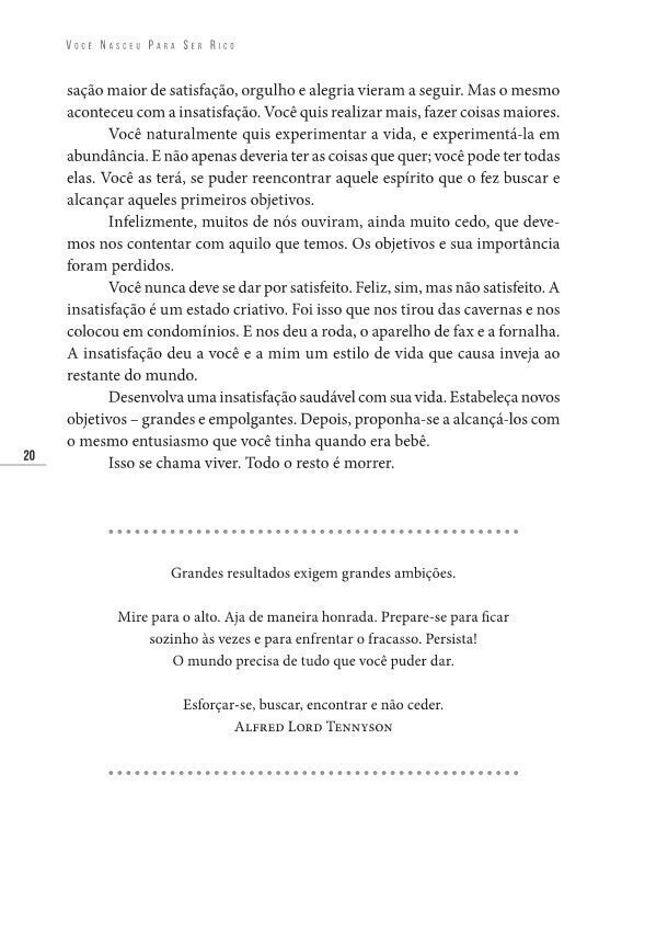 Você Nasceu para Ser Rico: As Sementes da Riqueza